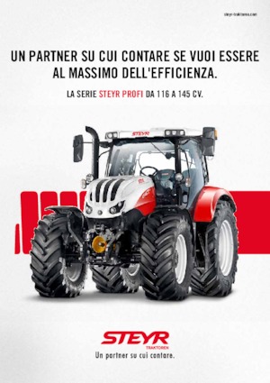 4WD Tractors Steyr 4125 Profi CVT Komfort