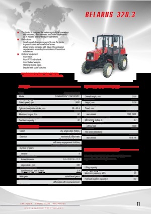 4WD Tractors Belarus 422