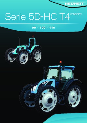 Traktörler 4wd Landini 5-110D-HC