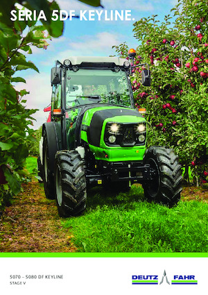 4WD Tractors DEUTZ-FAHR 5070 DF Keyline