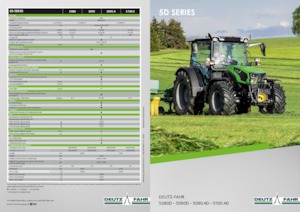 4WD Tractors DEUTZ-FAHR 5090 D GS