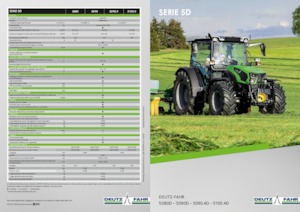 4WD Tractors DEUTZ-FAHR 5090 D GS