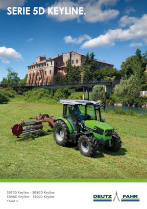 4WD Tractors DEUTZ-FAHR 5090 D Keyline