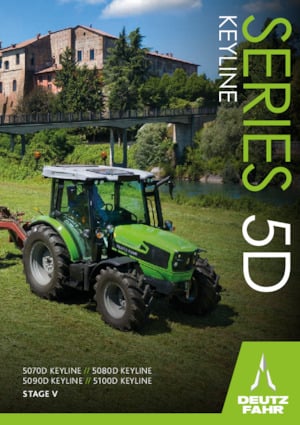 4WD Tractors DEUTZ-FAHR 5090 D Keyline