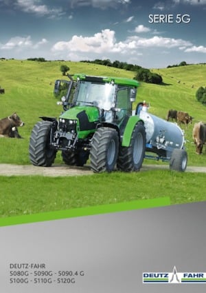 4WD Tractors DEUTZ-FAHR 5080 G GS