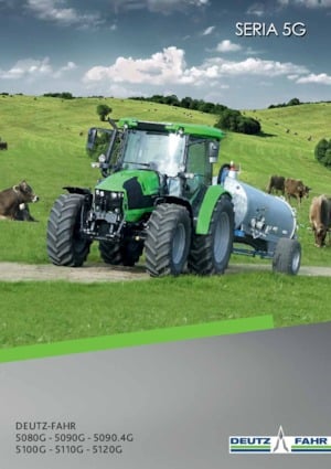 4WD Tractors DEUTZ-FAHR 5080 G GS