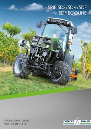 4WD Tractors DEUTZ-FAHR 5105 DF GS