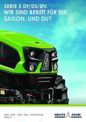 4WD Tractors DEUTZ-FAHR 5115 DF GS