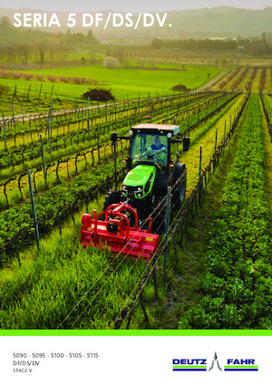 4WD Tractors DEUTZ-FAHR 5115 DF GS