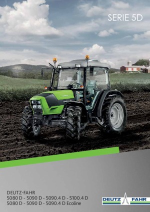 Traktörler 4wd DEUTZ-FAHR 5080 D Ecoline
