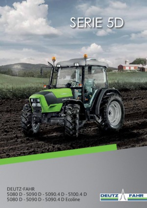 Traktörler 4wd DEUTZ-FAHR 5080 D Ecoline