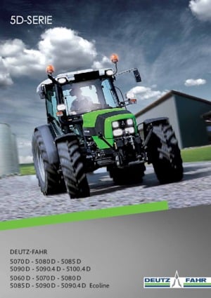Traktörler 4wd DEUTZ-FAHR 5080 D Ecoline