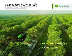 Traktörler 4wd John Deere 5100MH