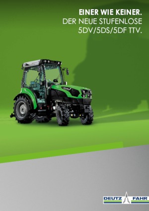 4WD Tractors DEUTZ-FAHR 5100 DF TTV