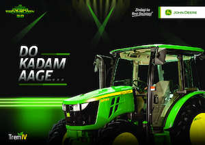 Traktörler 4wd John Deere 5405 TREM-IV