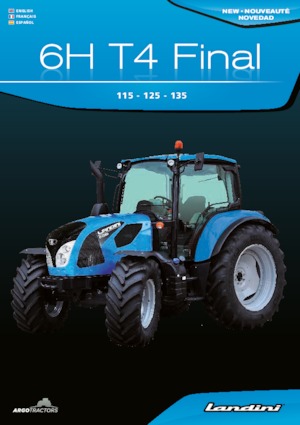 Traktörler 4wd Landini 6-135 H
