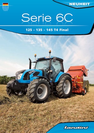 Traktörler 4wd Landini 6-135 CLS
