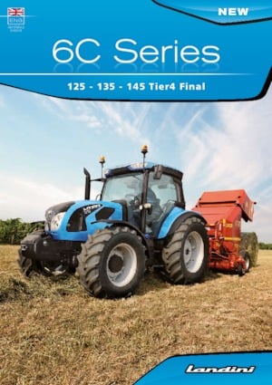 4WD Tractors Landini 6-135 CLS