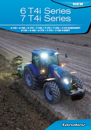 4WD Tractors Landini 6-145