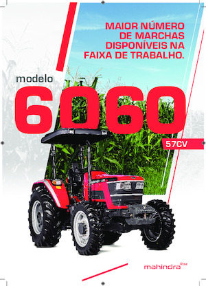 Traktörler 4wd Mahindra 6060