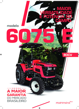 4WD Tractors Mahindra 6075E