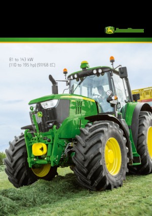 4WD Tractors John Deere 6130M