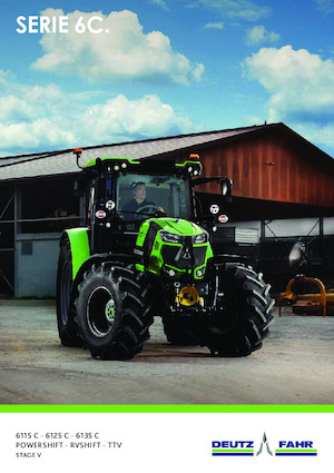 4WD Tractors DEUTZ-FAHR 6135 C