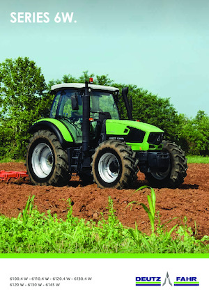 Traktörler 4wd DEUTZ-FAHR 6145W