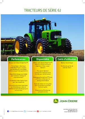 4WD Tractors John Deere 6150J