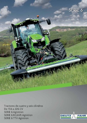 4WD Tractors DEUTZ-FAHR 6155 Agrotron TTV