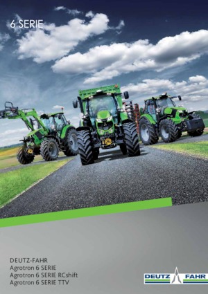 4WD Tractors DEUTZ-FAHR 6155 Agrotron TTV