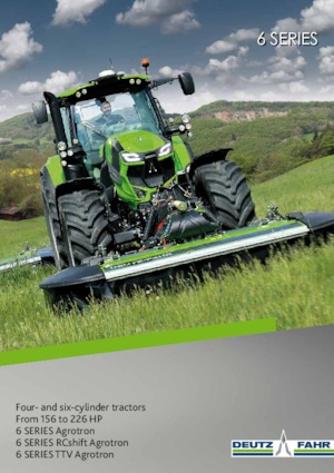 4WD Tractors DEUTZ-FAHR 6155 Agrotron TTV