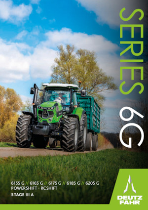 4WD Tractors DEUTZ-FAHR 6165 G