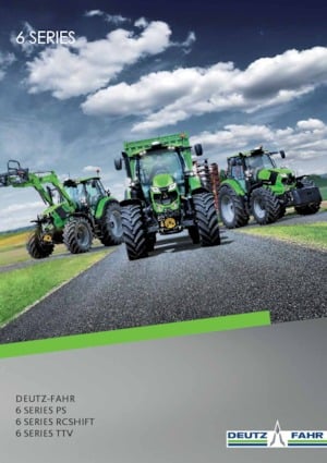 4WD Tractors DEUTZ-FAHR 6155 Agrotron