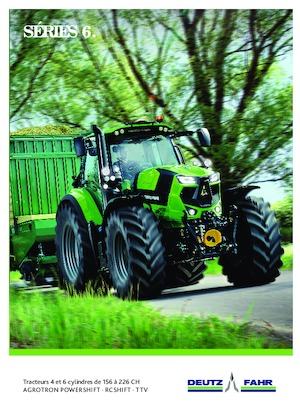 4WD Tractors DEUTZ-FAHR 6185 Agrotron RCShift