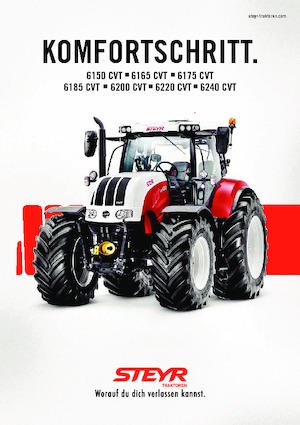 4WD Tractors Steyr 6175 CVT Komfort