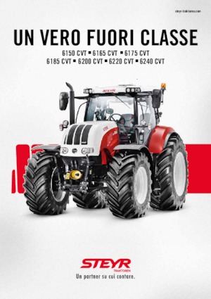 4WD Tractors Steyr 6150 CVT Basis