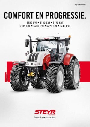 4WD Tractors Steyr 6150 CVT Basis
