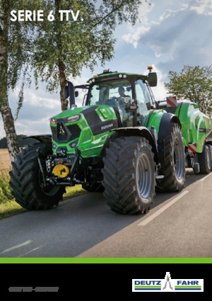 Traktörler 4wd DEUTZ-FAHR 6190 Agrotron TTV