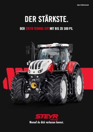 4WD Tractors Steyr 6315 Terrus CVT Basis