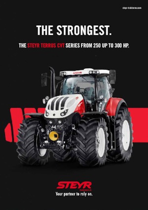 4WD Tractors Steyr 6315 Terrus CVT Basis