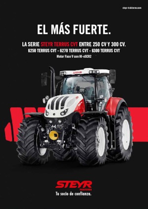 4WD Tractors Steyr 6315 Terrus CVT Basis