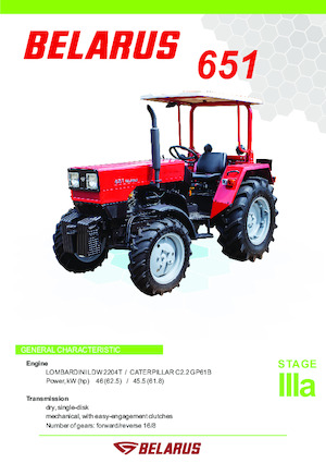 4WD Tractors Belarus 651