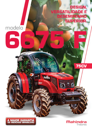 4WD Tractors Mahindra 6675F