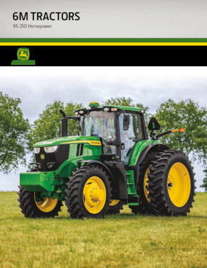 4WD Tractors John Deere 6M 155