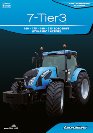 4WD Tractors Landini 7-190 Roboshift