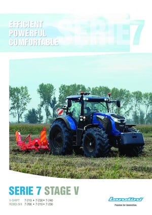 4WD Tractors Landini 7-240 V-Shift 