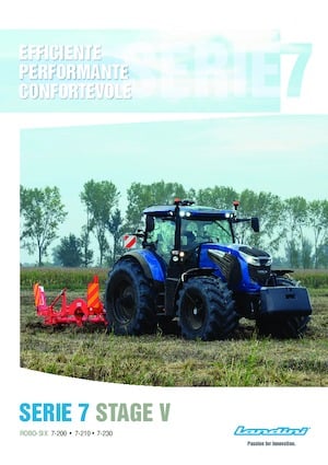 4WD Tractors Landini 7-240 V-Shift 