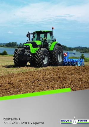 4WD Tractors DEUTZ-FAHR 7250 Agrotron TTV