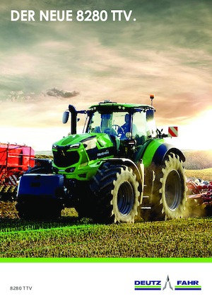4WD Tractors DEUTZ-FAHR 8280 Agrotron TTV